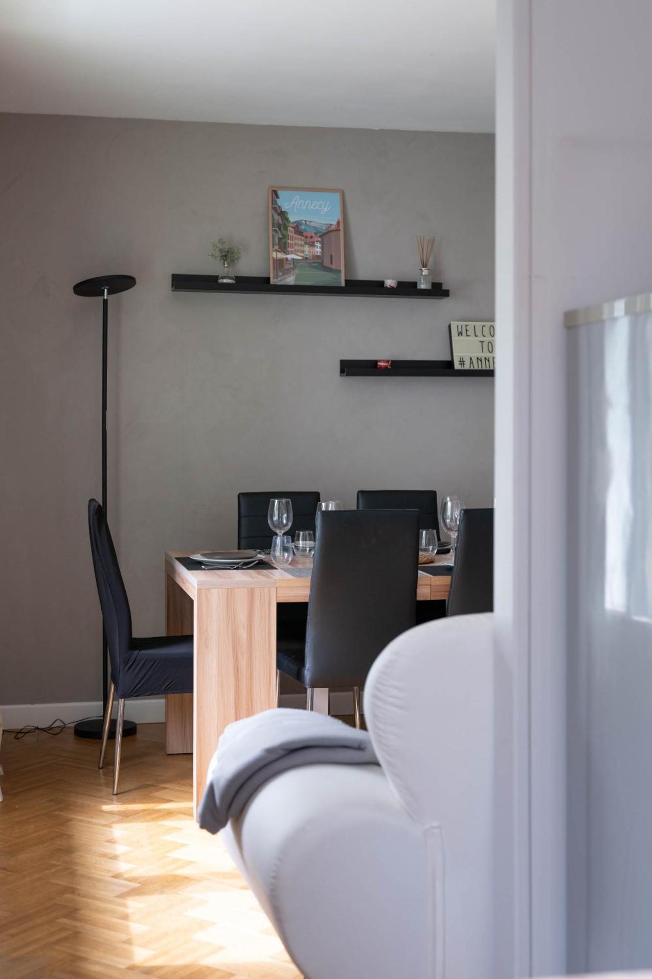 Appartement Cosy 6 Pers Pres Du Lac Avec Garage 阿讷西 外观 照片
