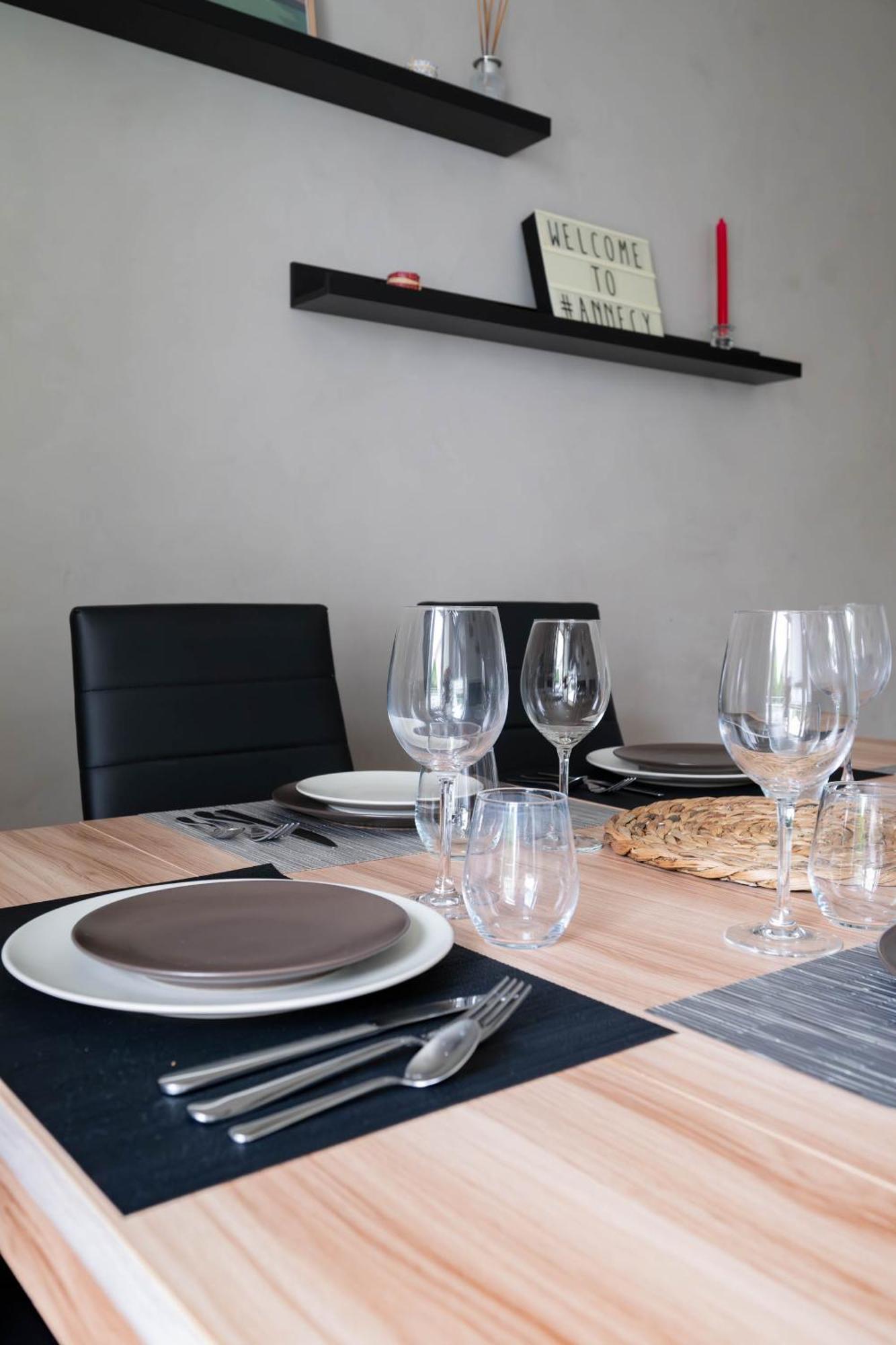 Appartement Cosy 6 Pers Pres Du Lac Avec Garage 阿讷西 外观 照片